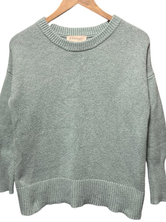 Sweaters - plain blank blue green philosophy republic clothing casual sweatshirt sweater